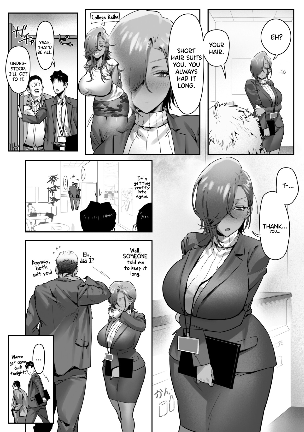 Hentai Manga Comic-Having an Affair with My Blonde Bombshell Boss Part 4-Read-13
